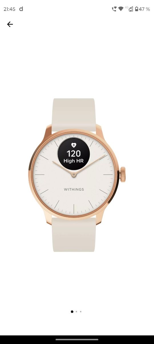 Smartwatch withings