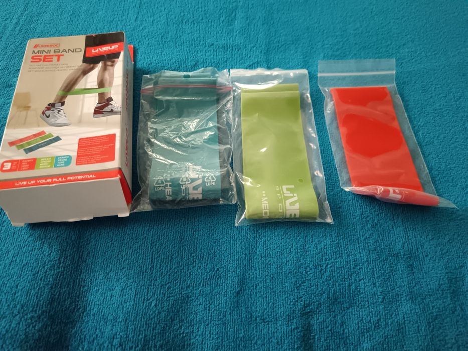 Vând Set Mini Band 3 Benzi Fitness Nou