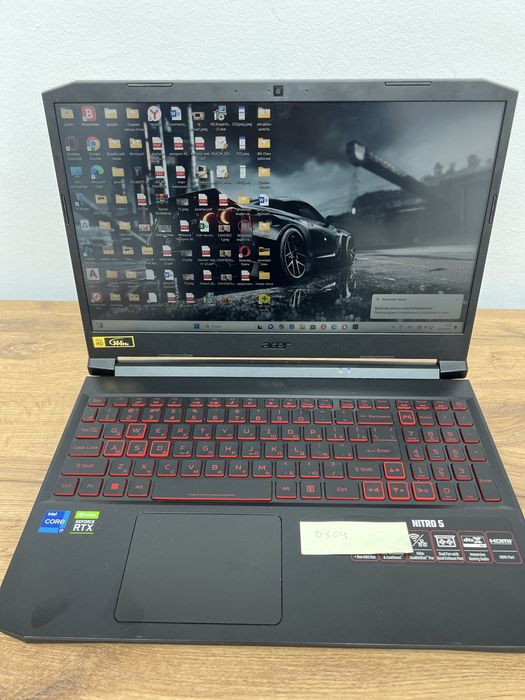 Acer NITRO 5 i7-11 Ram-8 ssd-512gb RTX 3050[KaspiRed!Рассрочка]