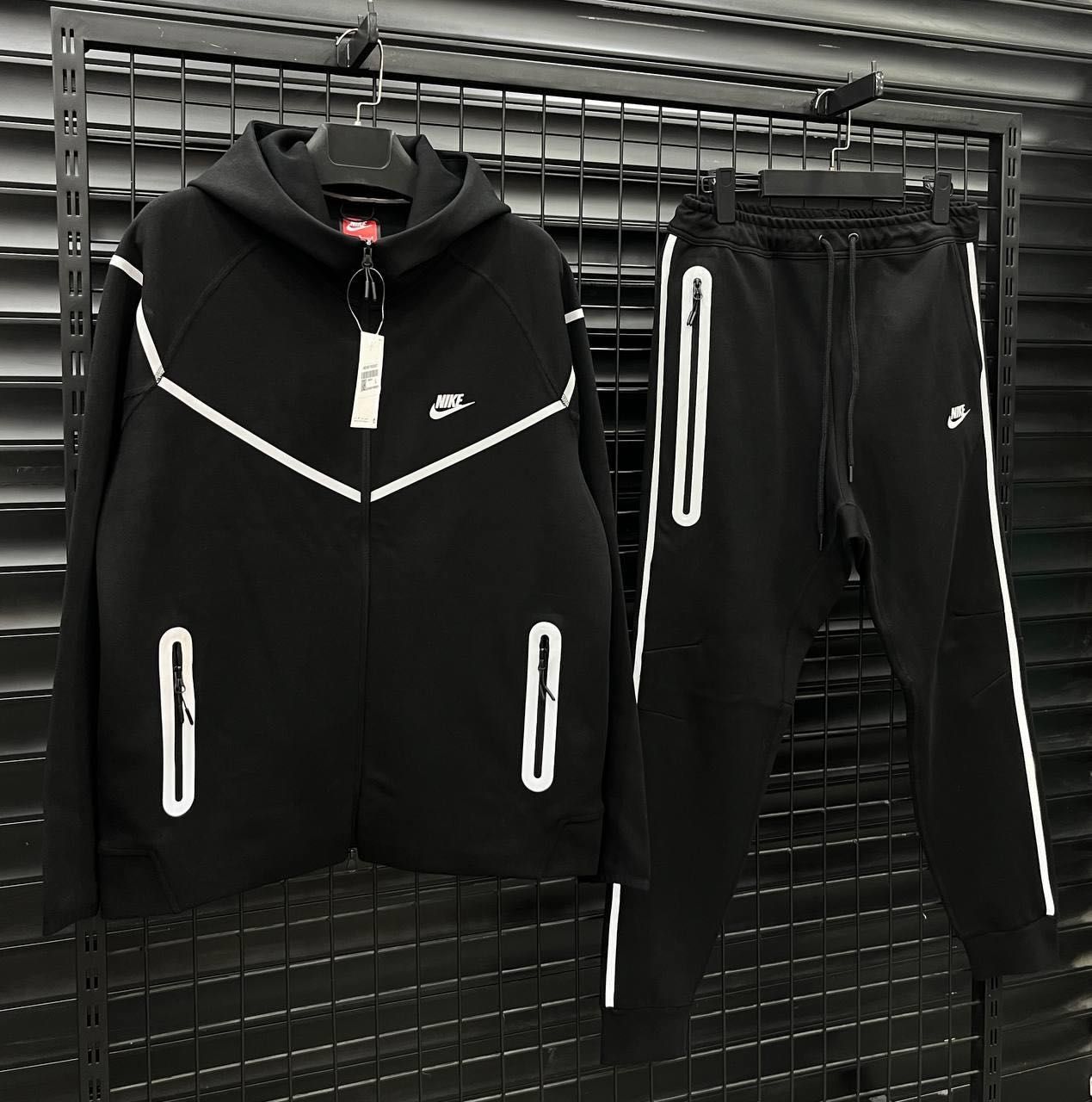 Nike reflective tech fleece