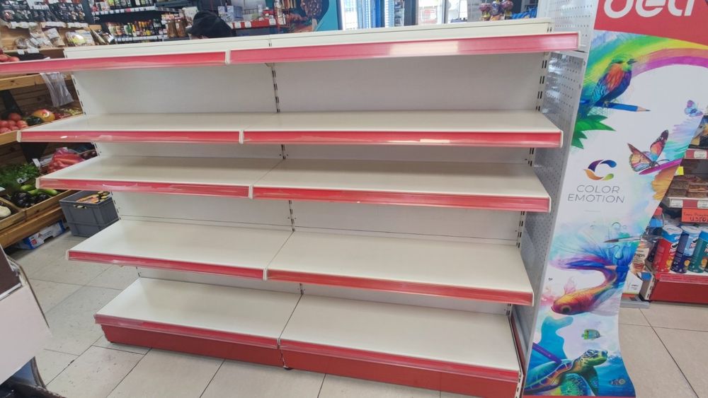 Островен стелаж - ширина 2 метра