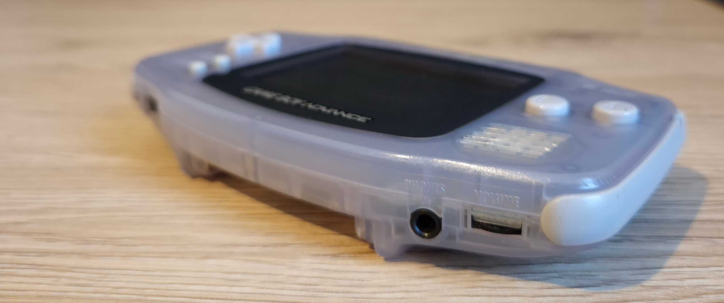 Consola portabila Nintendo Gameboy Advance - albastru transparent