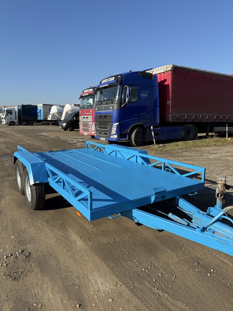 De inchiriat remorca trailer excavator , stivuitor , bob cat , utilaje