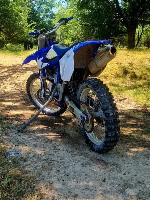 Yamaha yz450f pregatită de drum 4trepte multe modificari