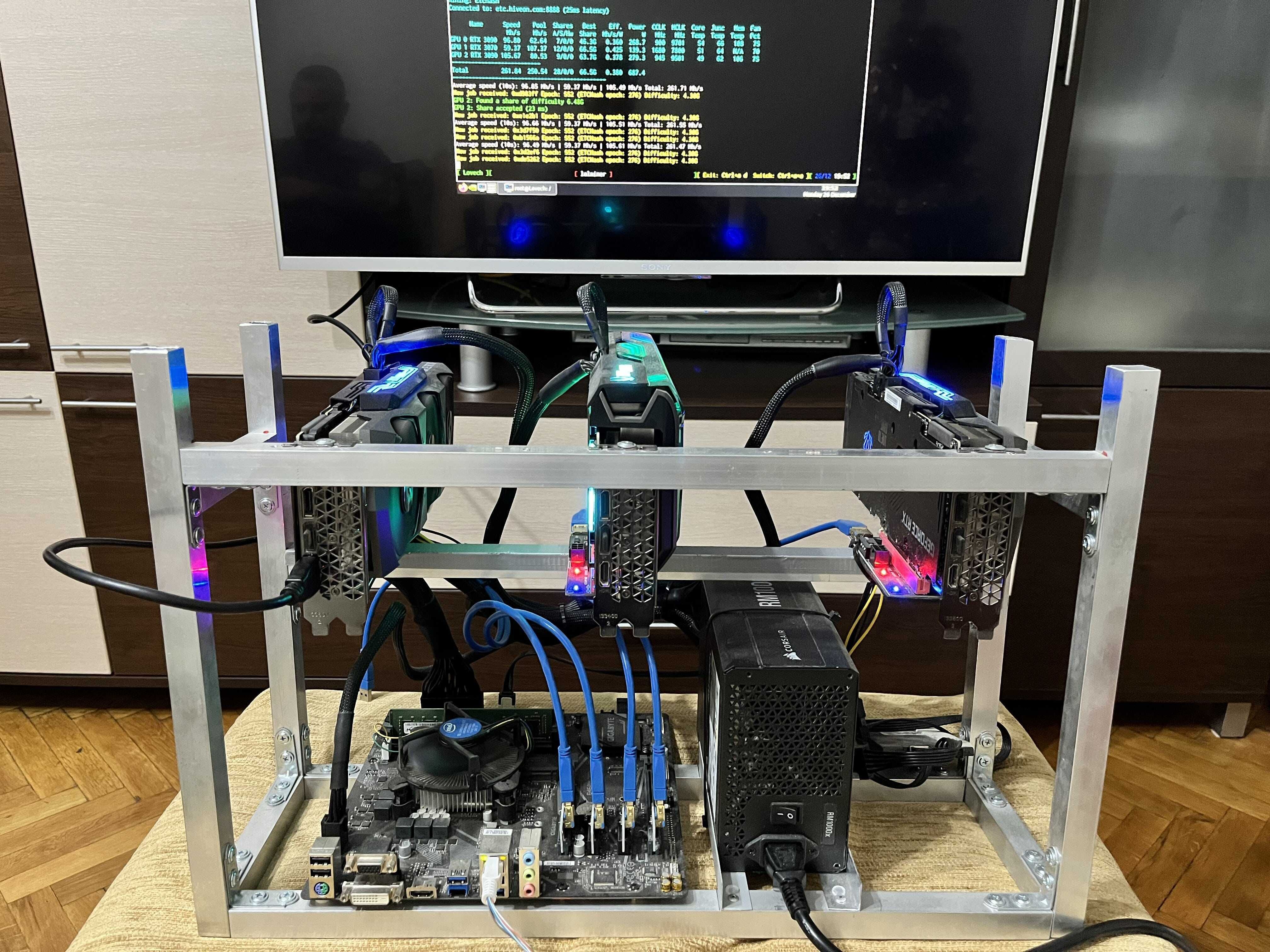 Крипто копачка / Mining Rig