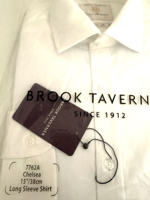 Оригинална Мъжка Риза Brook Taverner Chelsea с Дълъг Ръкав