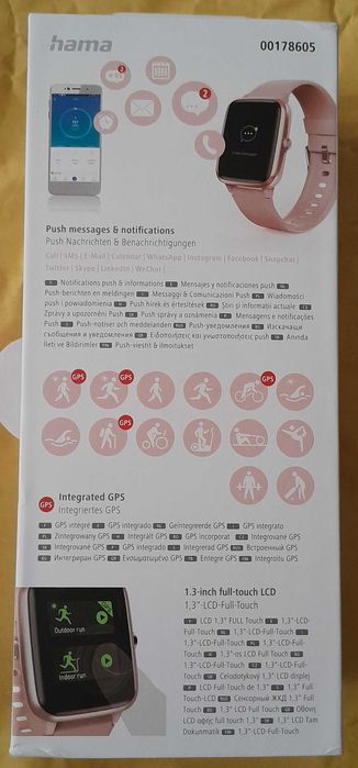 Hama Smartwatch "Fit Watch 5910"