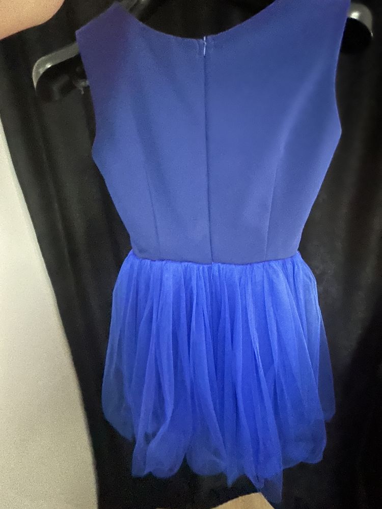 Rochie scurtă albastră