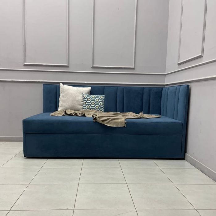 Угловая деткая мягкая кровать Molly