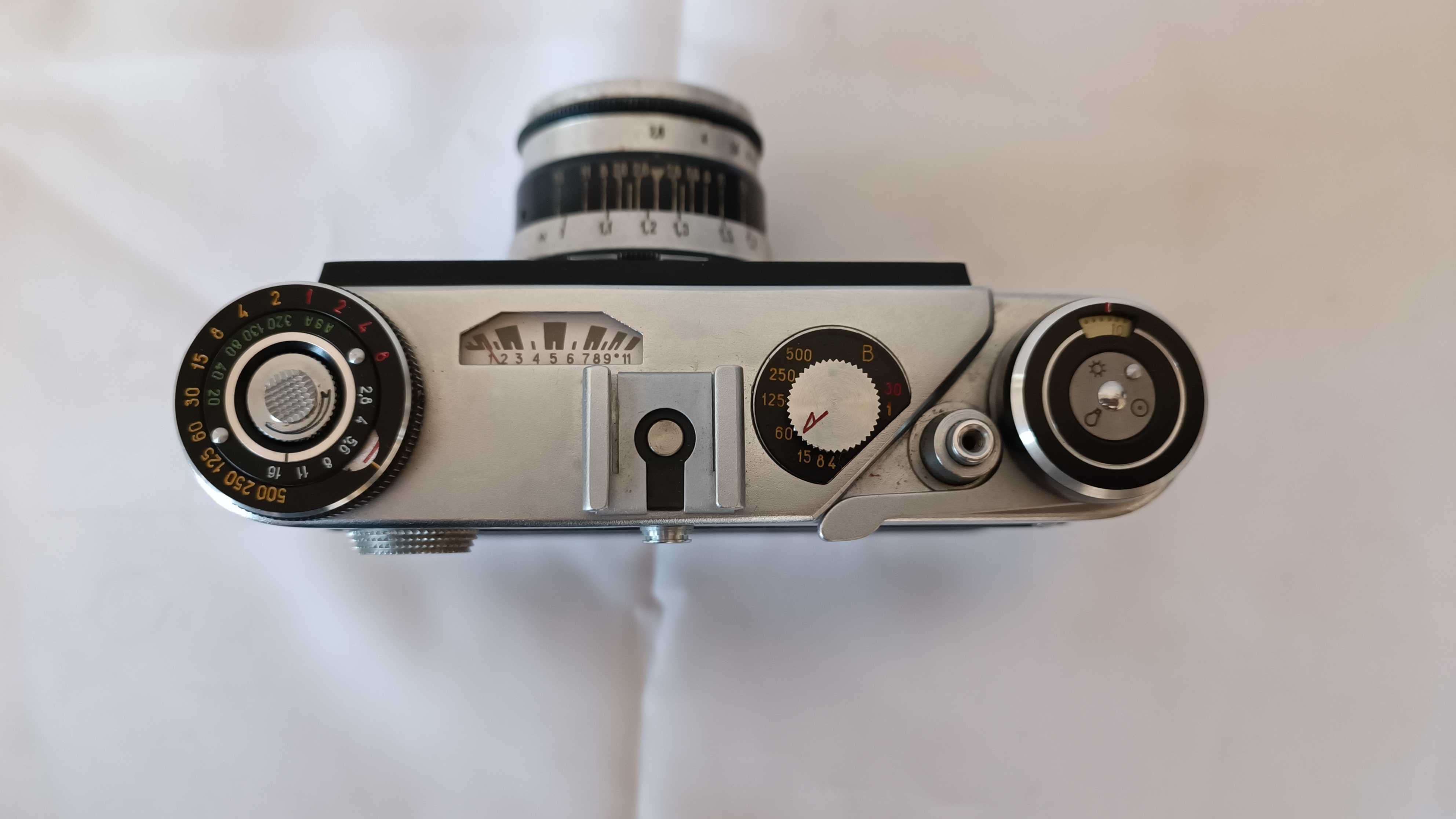 Стар механичен фотоапарат ФЕД 5/ FED 5 - 1975г.