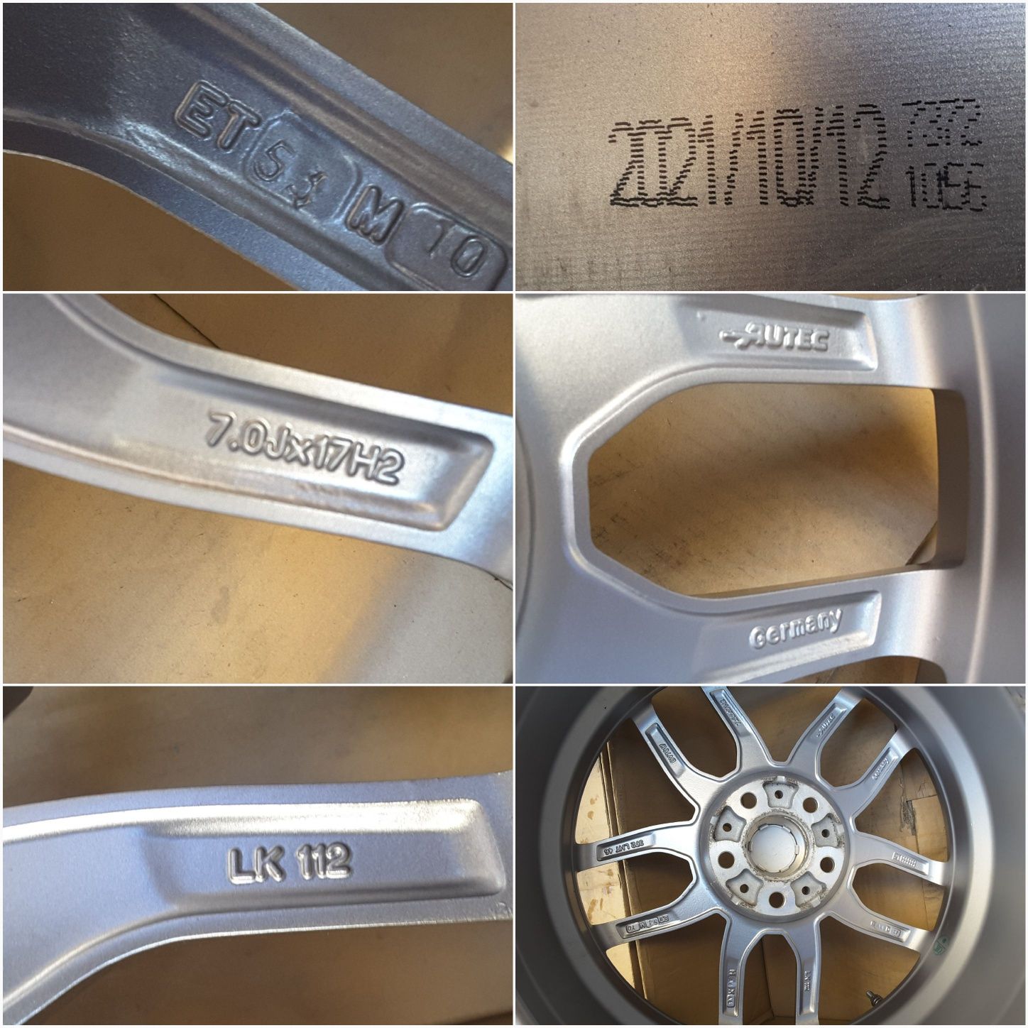 jante aliaj 17; 5x112; Vw Golf 5, 6, 7, Touran,Caddy, Jetta,Sportsvan