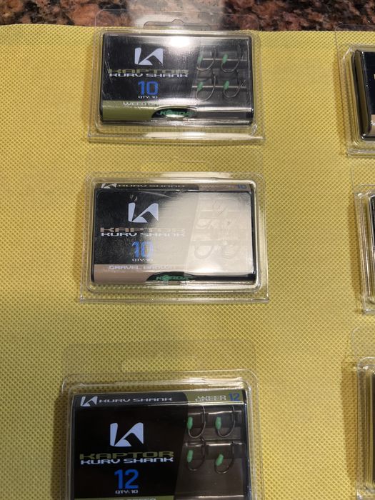 Korda kaptor carlige pescuit -9 cutii la pret de 5 noi !