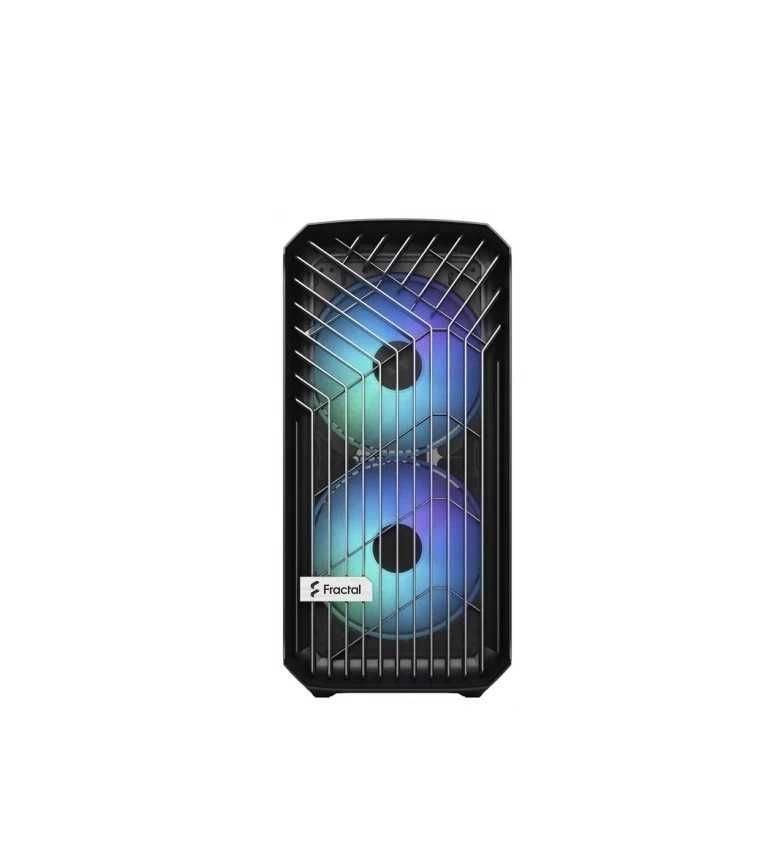 ^Корпус Fractal Design Torrent Compact - Black RGB TG Light Tint