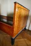 Pat Lemn Masiv Furnir Perioada Interbelica 4 Piese 190/90cm Vintage