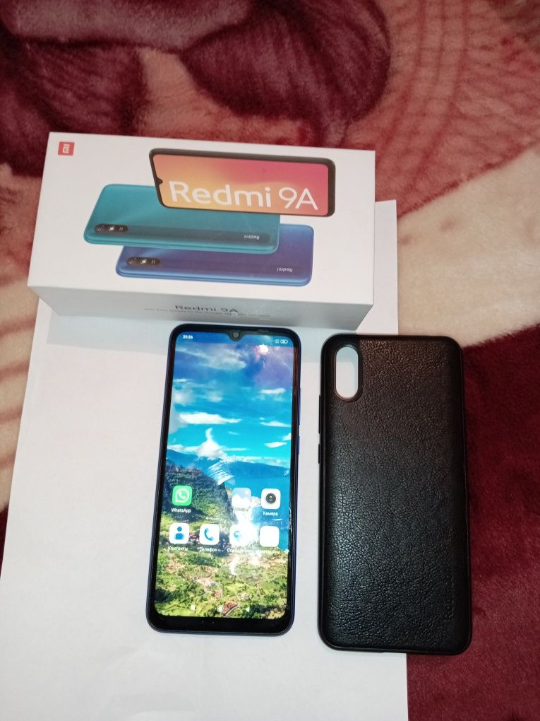 Redmi 9A, б/у,дисплей 6.53.