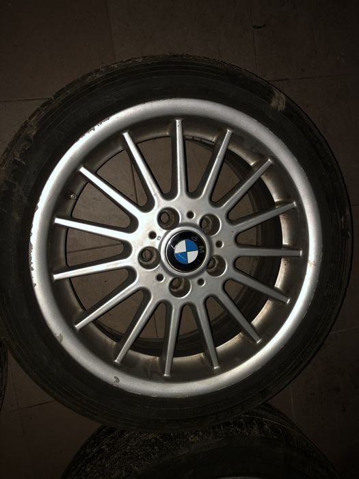 Jante roti BMW seria 3 E90 style 32 pe 17- cu anvelope de vara 225 45