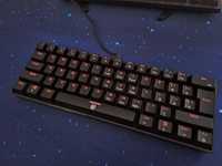 Tastatura 60% mecanica red switch luminare rgb