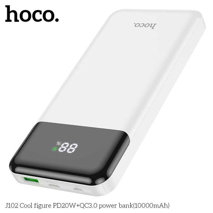 Hoco J102 Cool PD20W+QC3.0 Power Bank 10000mAh for Samsung iPhone 17