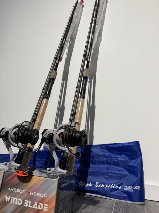 Set 2 Lansete Feeder WindBlade TFD 7 3.60 + 2 Muliete HS 6000