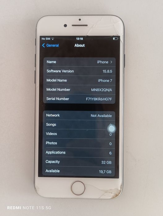 iPhone 7 32GB без iCloud