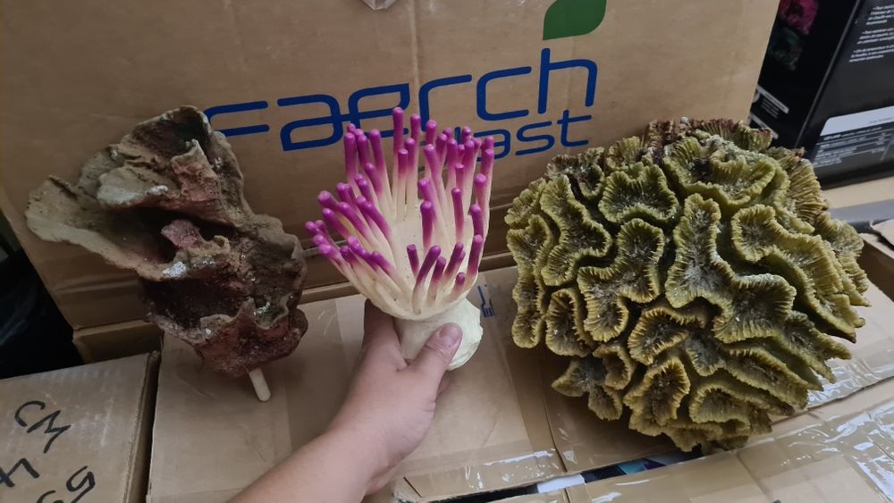 Corali artificiali pentru acvarii