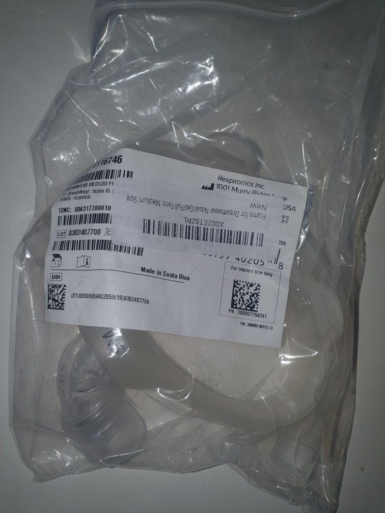 Rezerva Masca full face cpap Philips Respironics Dreamwear M noua, nef