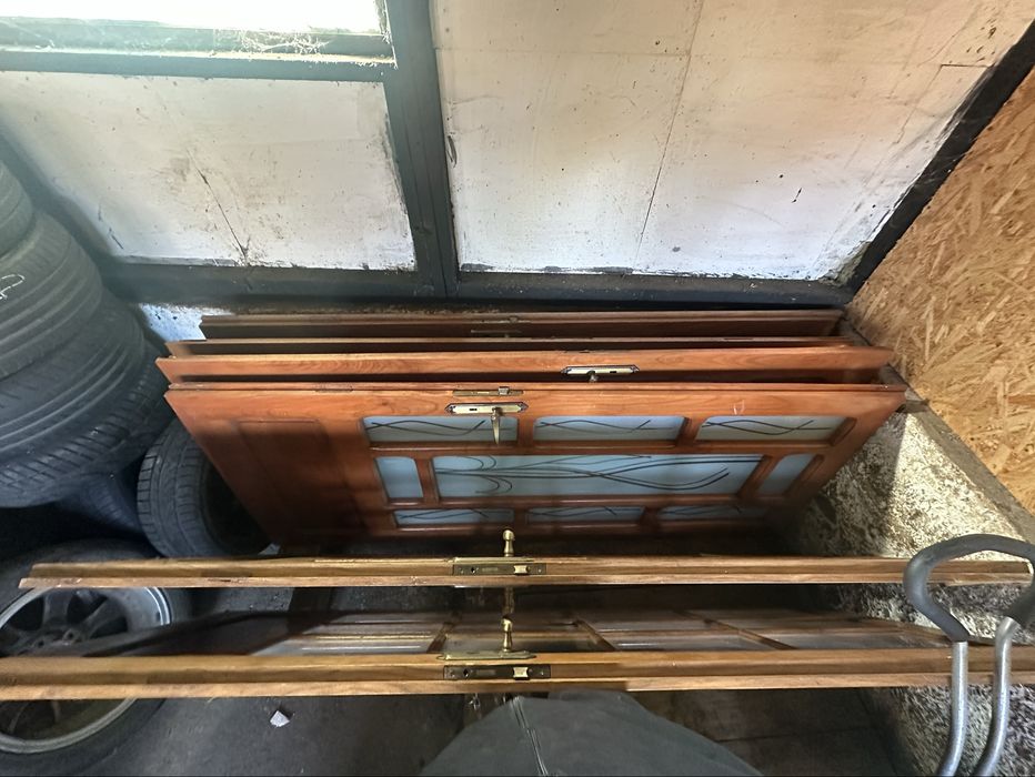 Uși din stejar, lemn masiv