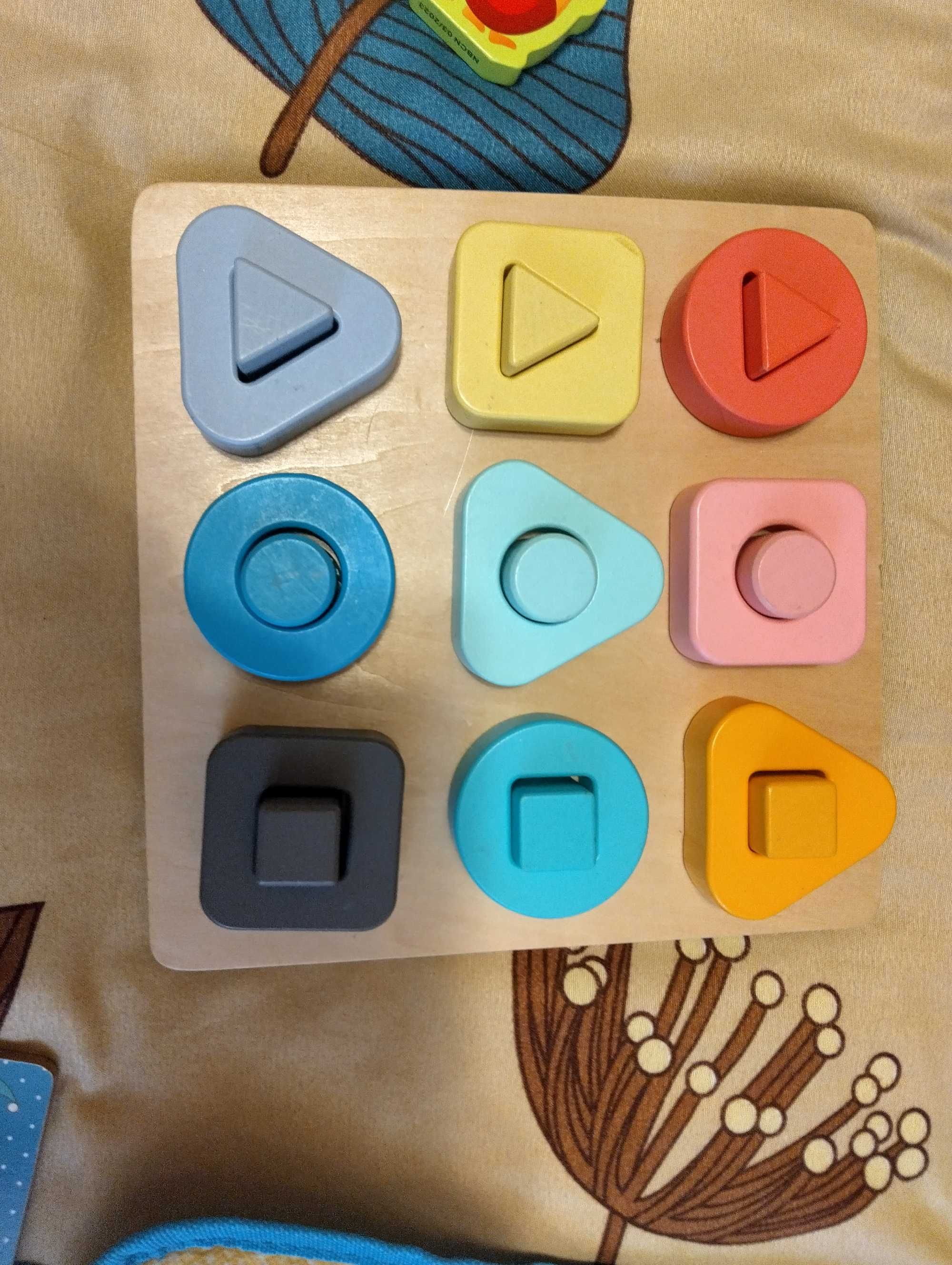 Сет дървени играчки Монтесори