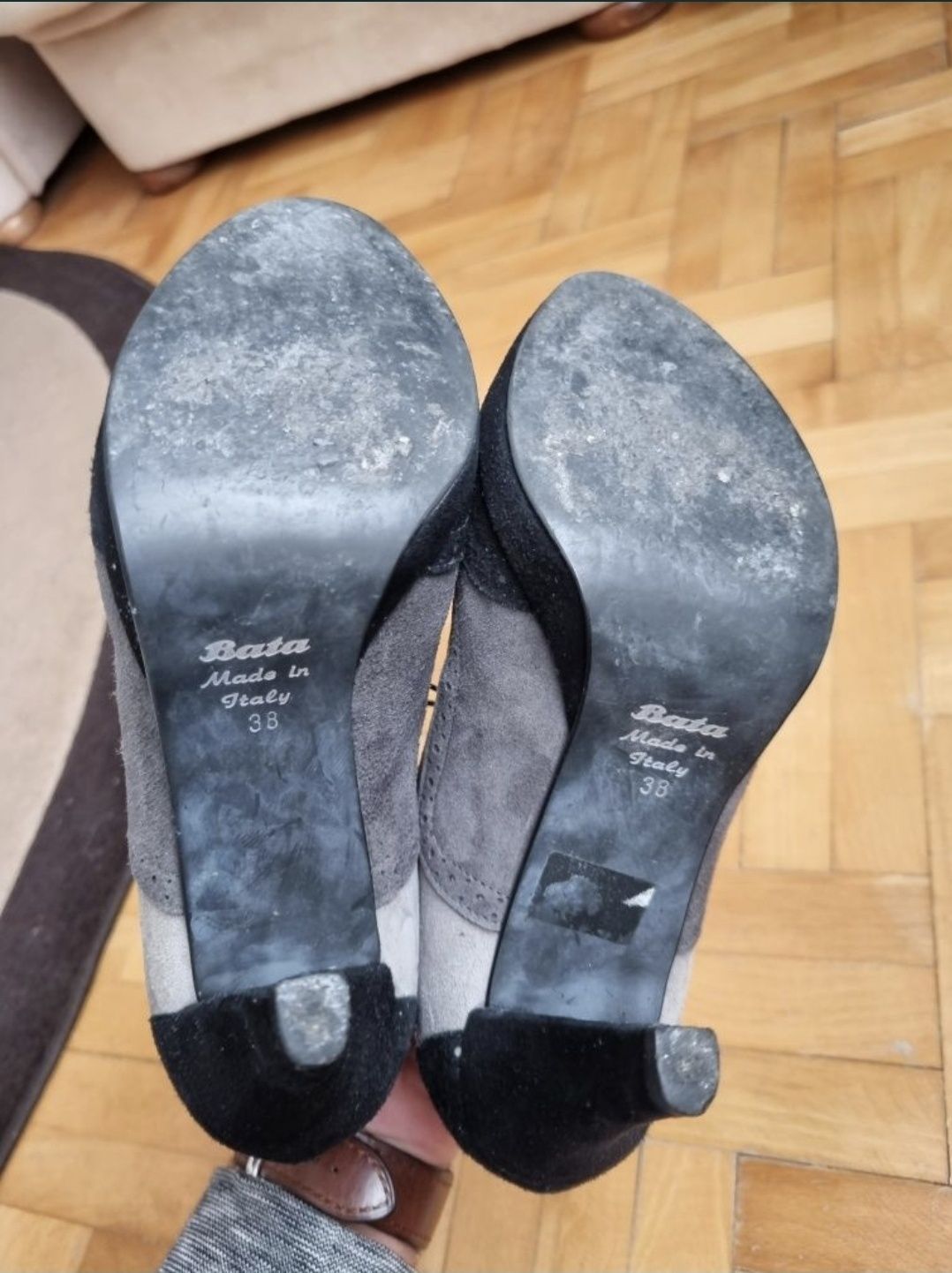 Bata - Pantofi, Botine Piele Naturală - 38