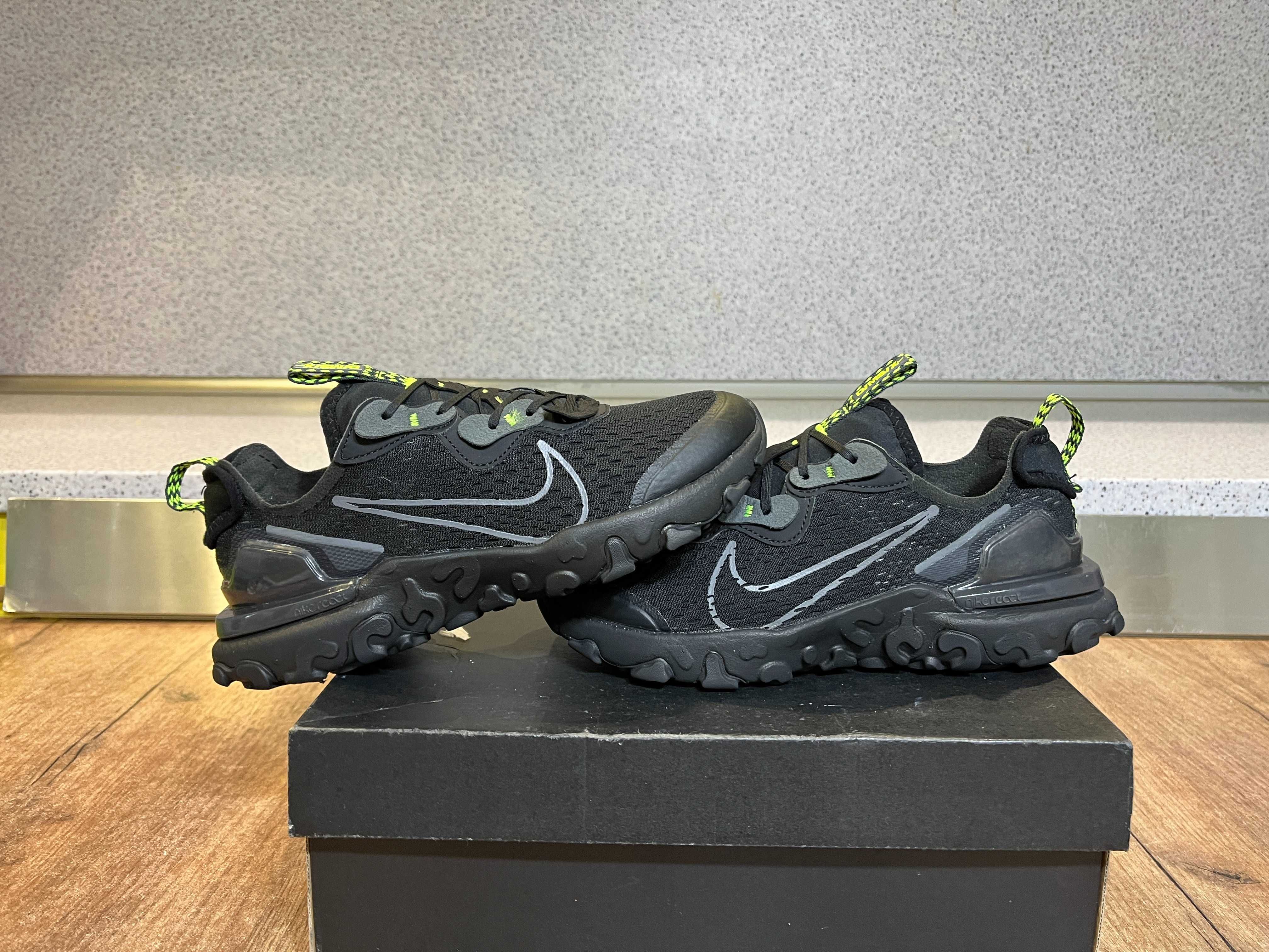 ОРИГИНАЛНИ *** Nike React Vision black/volt/dark grey