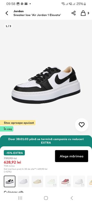 Sneaker low Air Jordan 1 Elevate,unisex,36.5