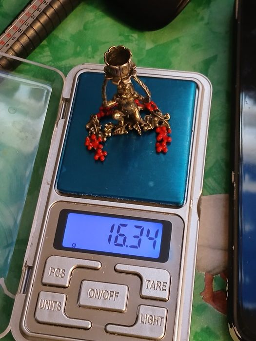 Miniatura argint masiv 800