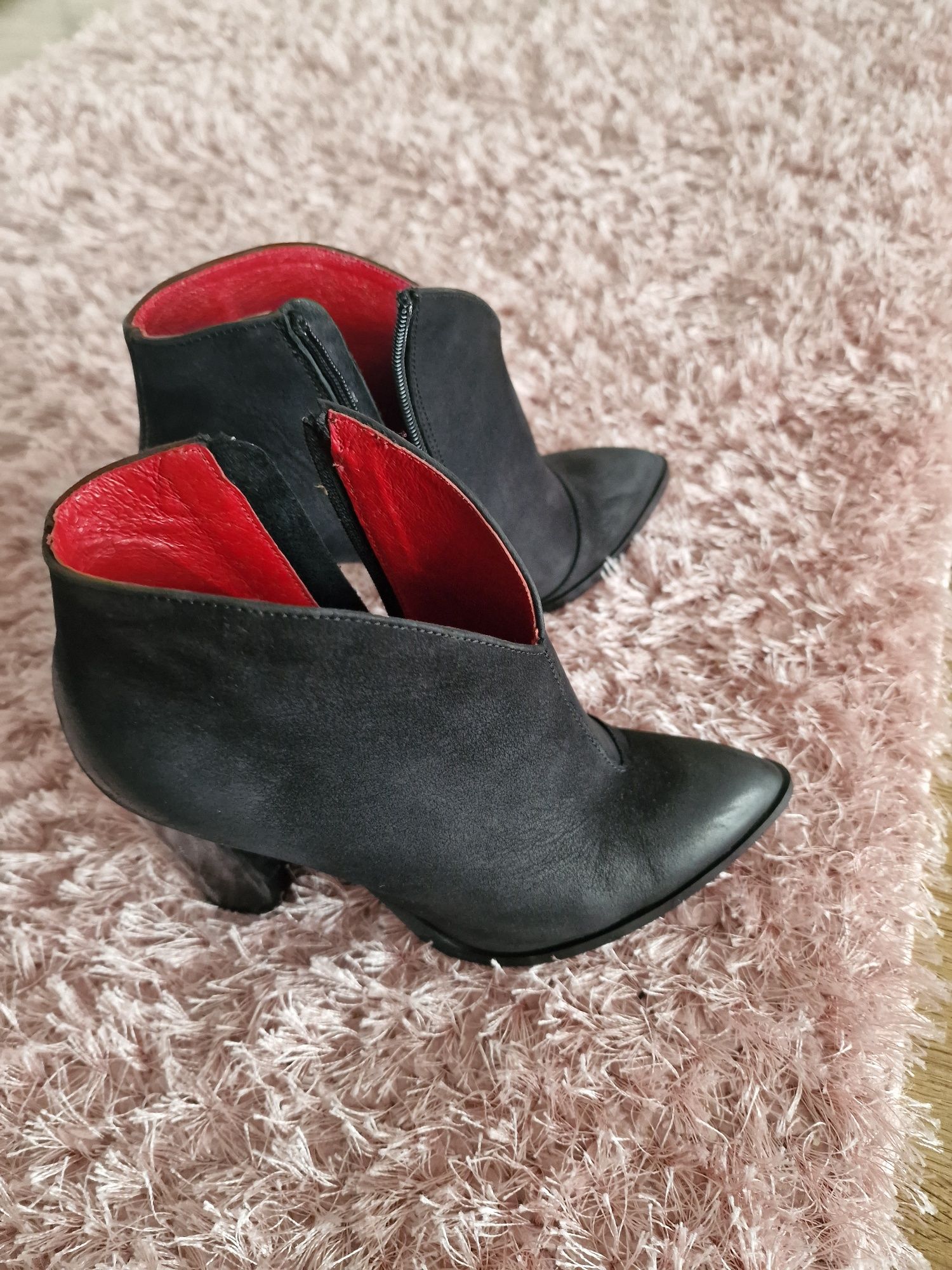 Botine Carini piele naturală