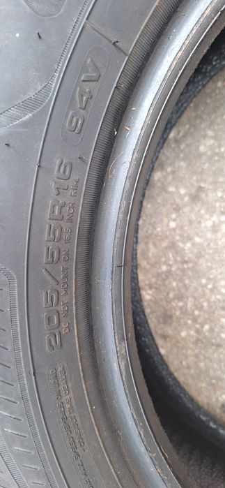 7мм! 205 55 16 Goodyear vector 4seasons
