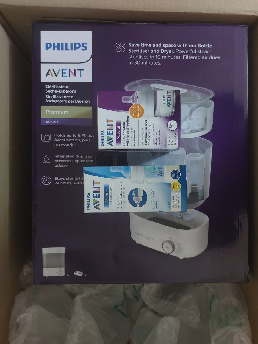 SIGILATE - Philips Avent Premium: Sterlizator uscator, biberoane (Bon)