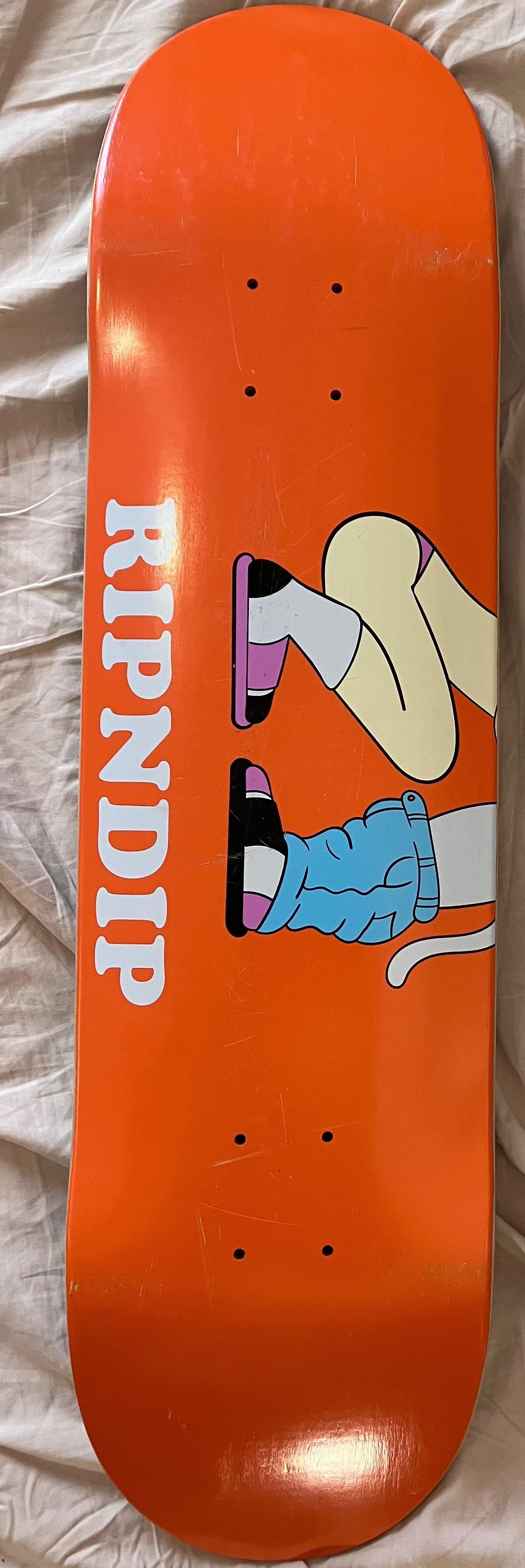 Placa skateboard 8 inch ripndip model rar