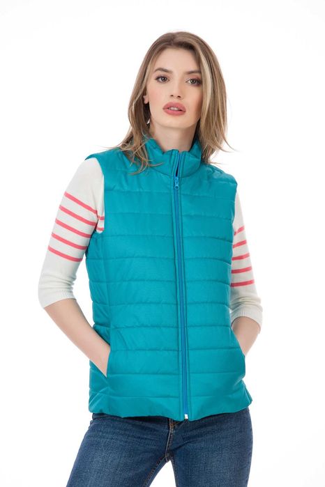 vesta bluza camasa albastra