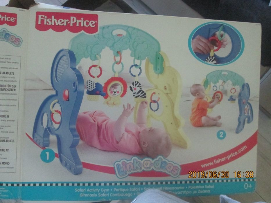 Продавам активна гимнастика "fisher price"