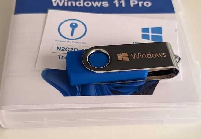 Stick instalare Windows original 7, 8.1, 10, 11, Office cu licenta