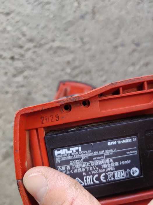 Impact roți 2023 HILTI SIW 9-22
