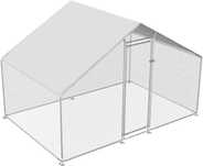 Cotet (tarc) pasari 3x2x1.95m, otel galvanizat NOU
