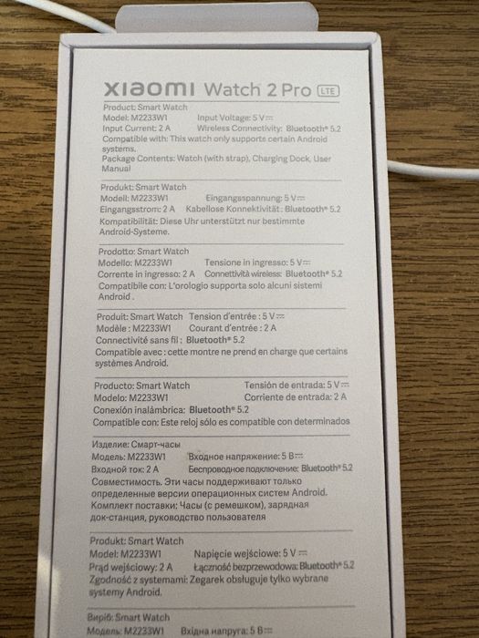 Xiaomi watch 2 pro cu eSim
