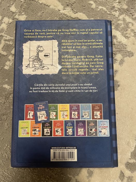 Jurnalul unui puşti carti 1,2,3