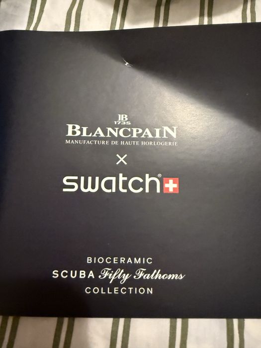 Ceas automatic Blancpain & Swatch