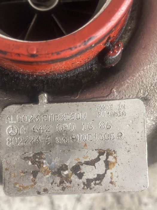 Turbina MERCEDES-BENZ S-CLASS W222, V222, X222 2013 - > 3.0CDI A642090