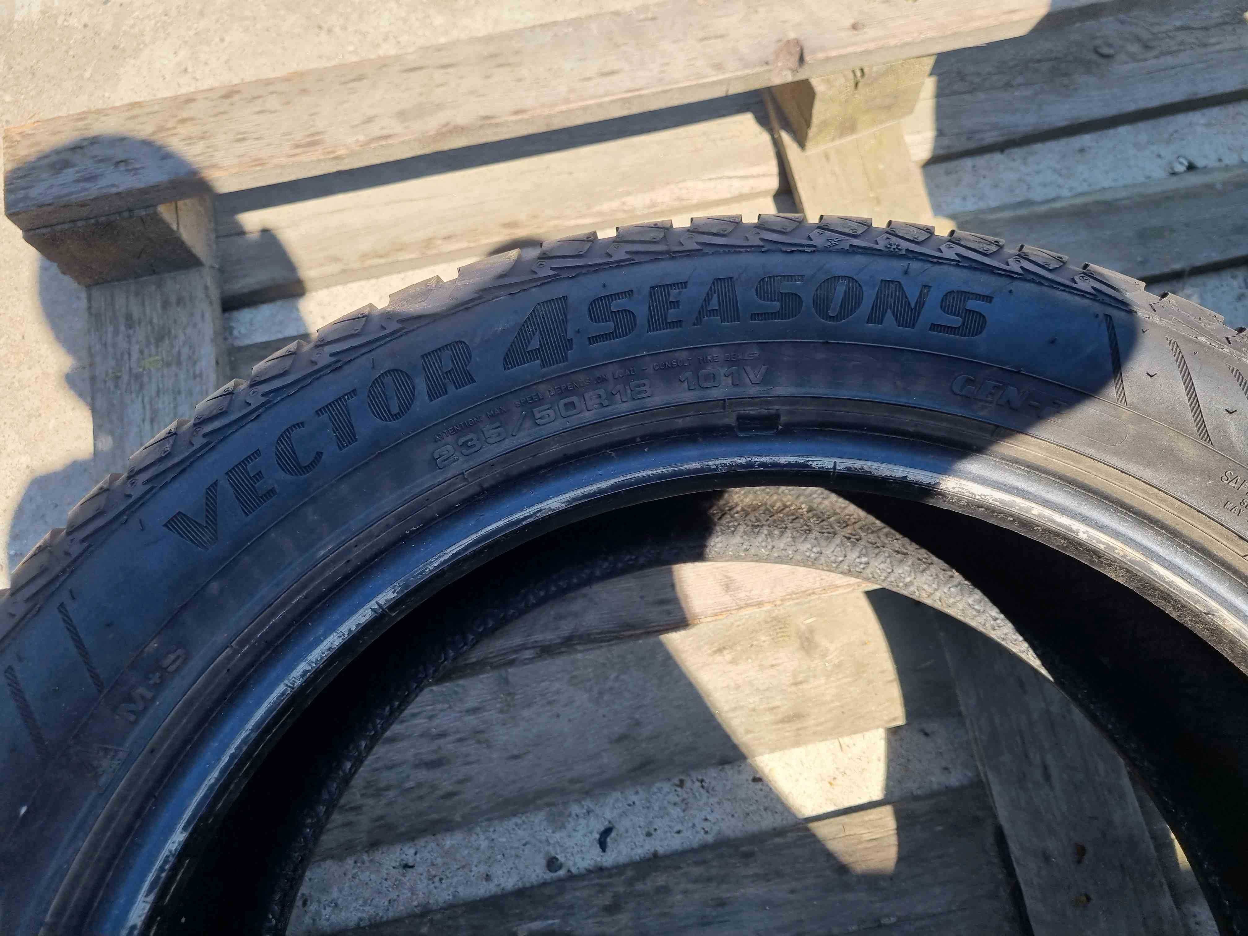 SET 2 Anvelope All Season 235/50 R18 GOODYEAR Vector 4Seasons Gen 2