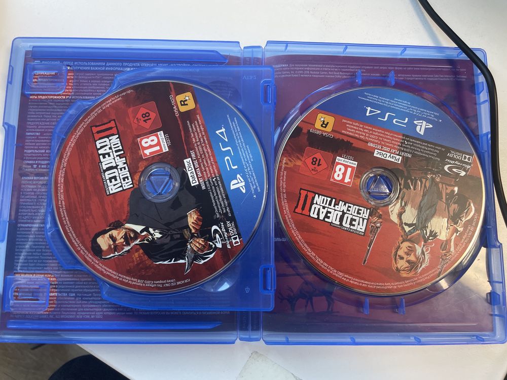 Продам игру на ps4, Red dead redemption 2