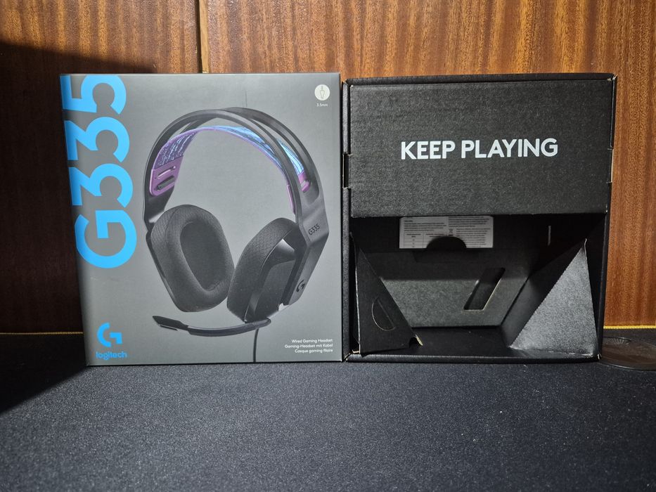 Logitech G335 - Геймърски слушалки в гаранция