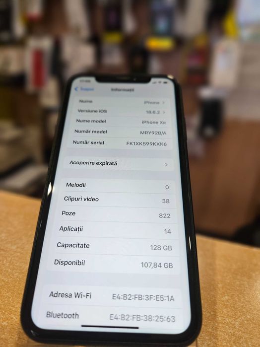 Iphone XR - 128Gb - Negru - Factura - Garantie