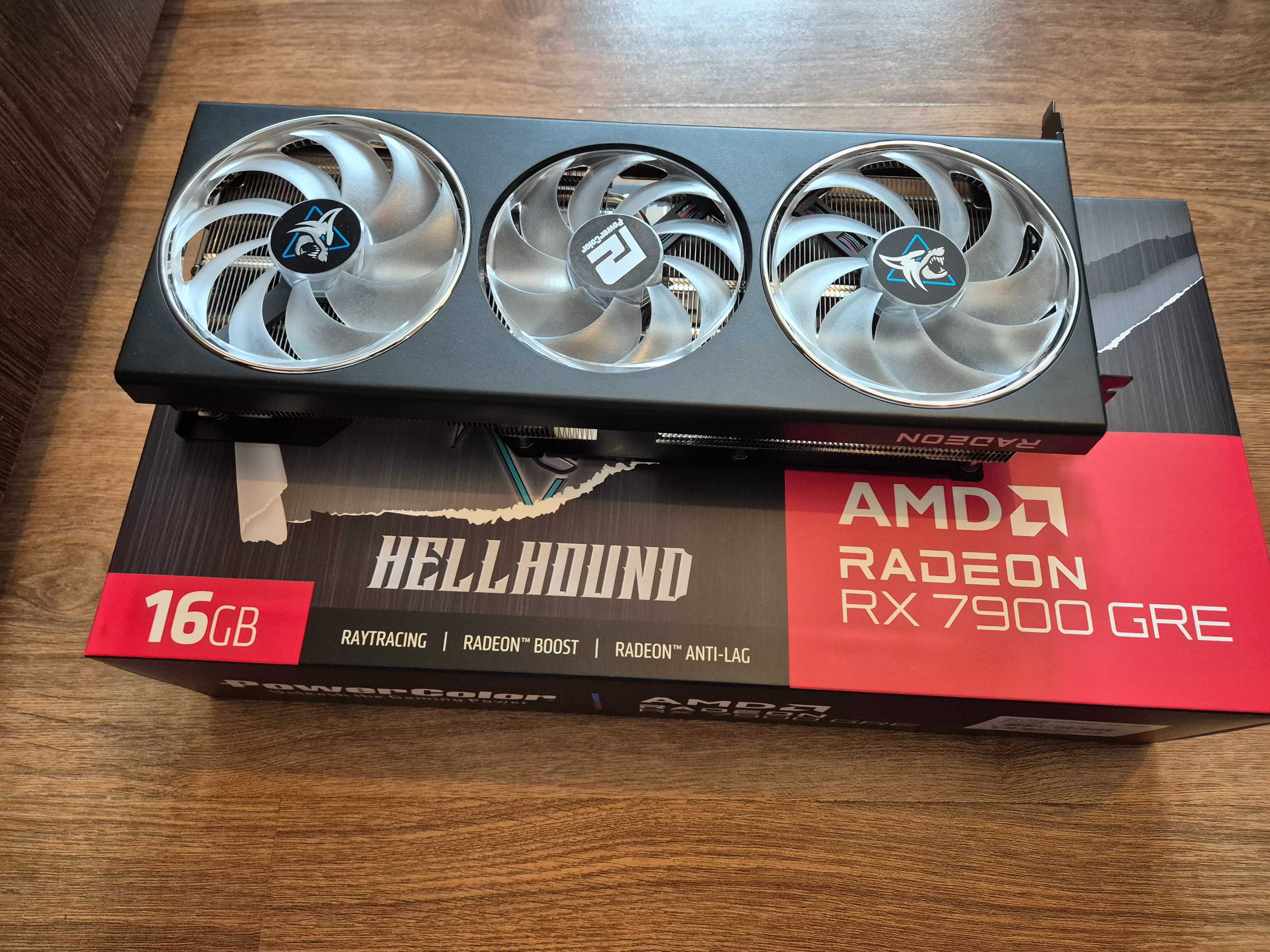 Placa video Powercolor HellHound AMD RADEON RX 7900 GRE